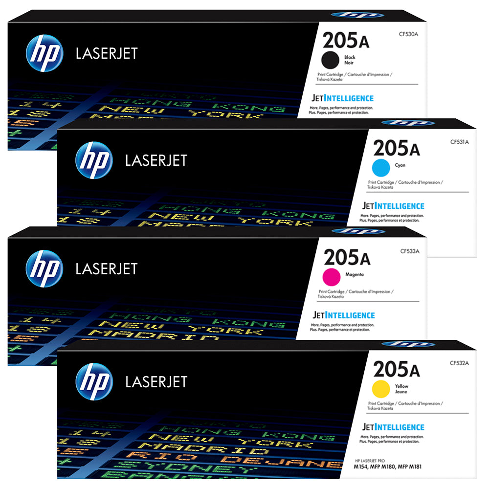 HP Toner S-TECH Multipack 205A (CF530A CF531A CF532A CF533A) MFP M180/181