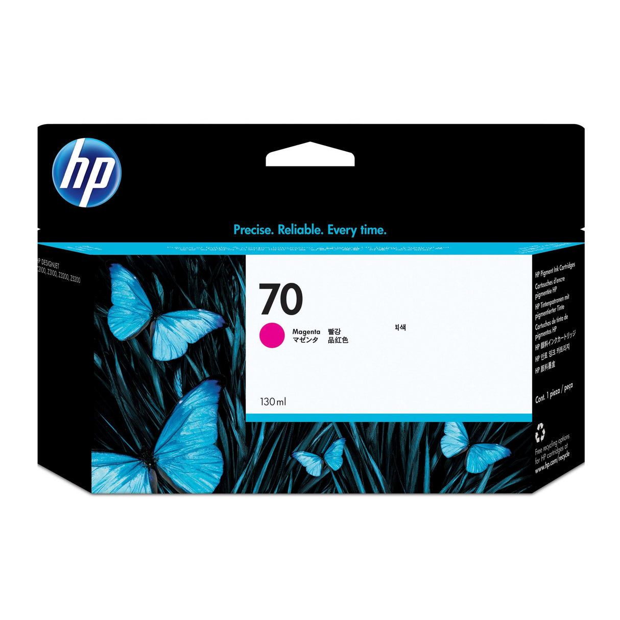 HP Ink Original Magenta 70/C9453A 130ML