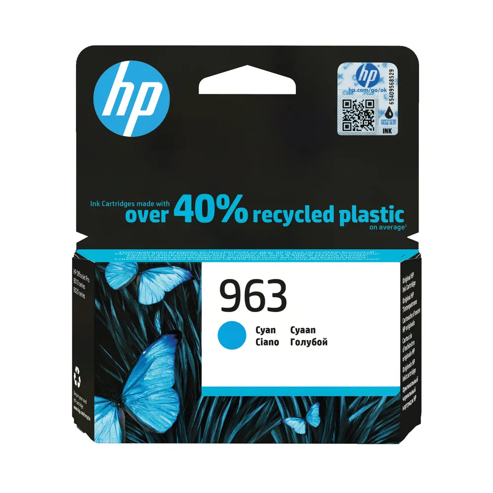 HP Ink Original Cyan 963/3JA23AE OFFICE JET PRO 9010