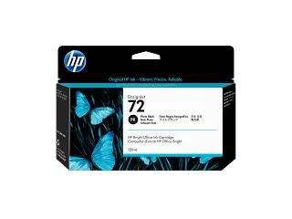 طابعة HP Ink الأصلية للصور باللون الأسود 72/C9370A/T-790