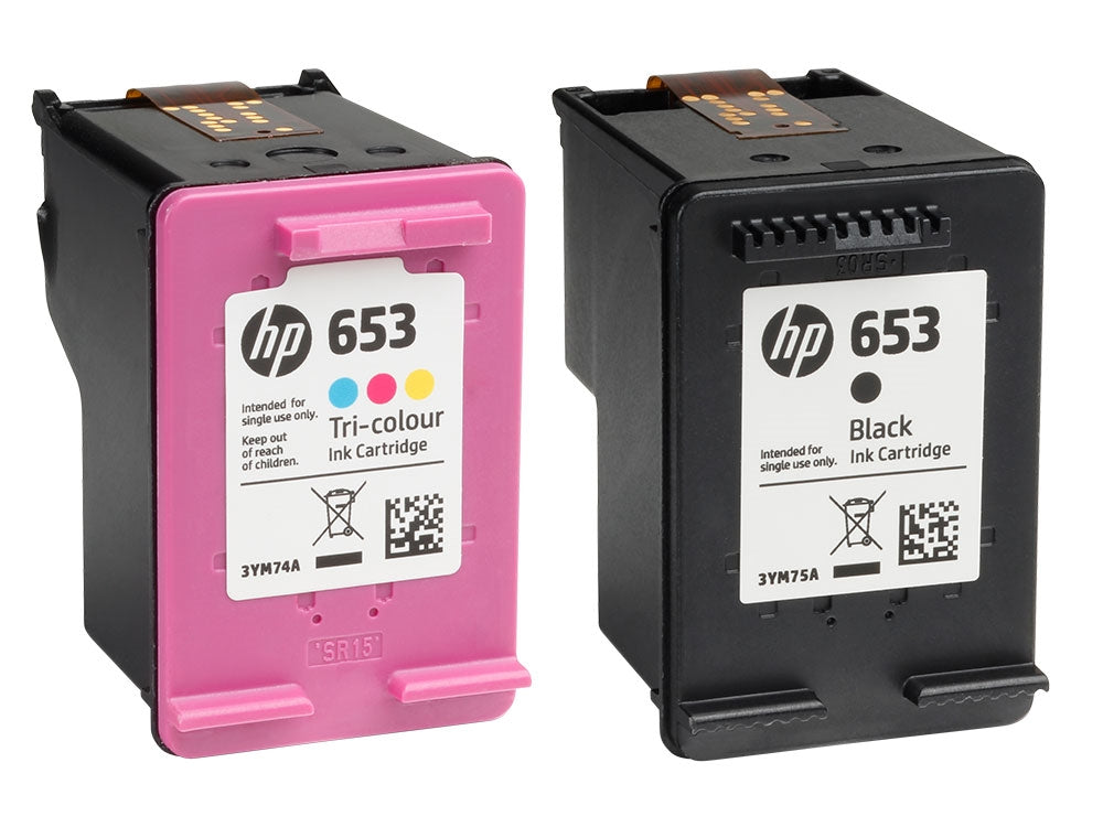HP Ink Multipack 653 الأصلي 3YM75AE/3YM74A