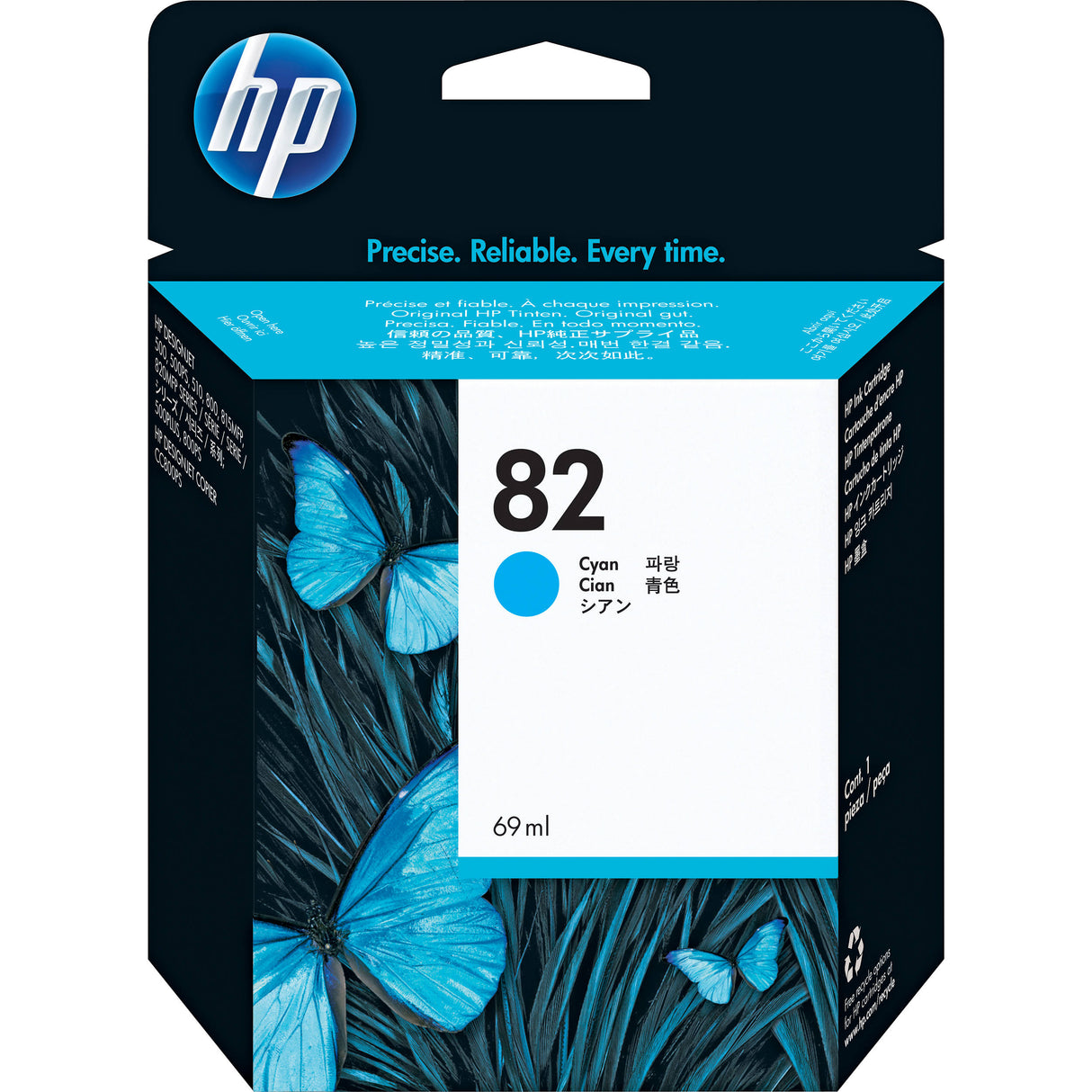 HP Ink Original Cyan 82/4911A