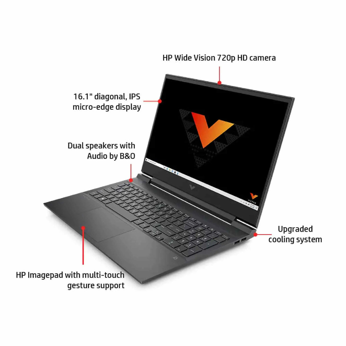 HP Victus 15 (Roku 25C1) | Intel Core i7-13620H | RTX 5050 8GB | 15.6" FHD 144Hz 300 nits | 24GB DDR5 | 1TB PCIe Gen4 SSD | FreeDOS | Mica Silver | 1-Year Warranty