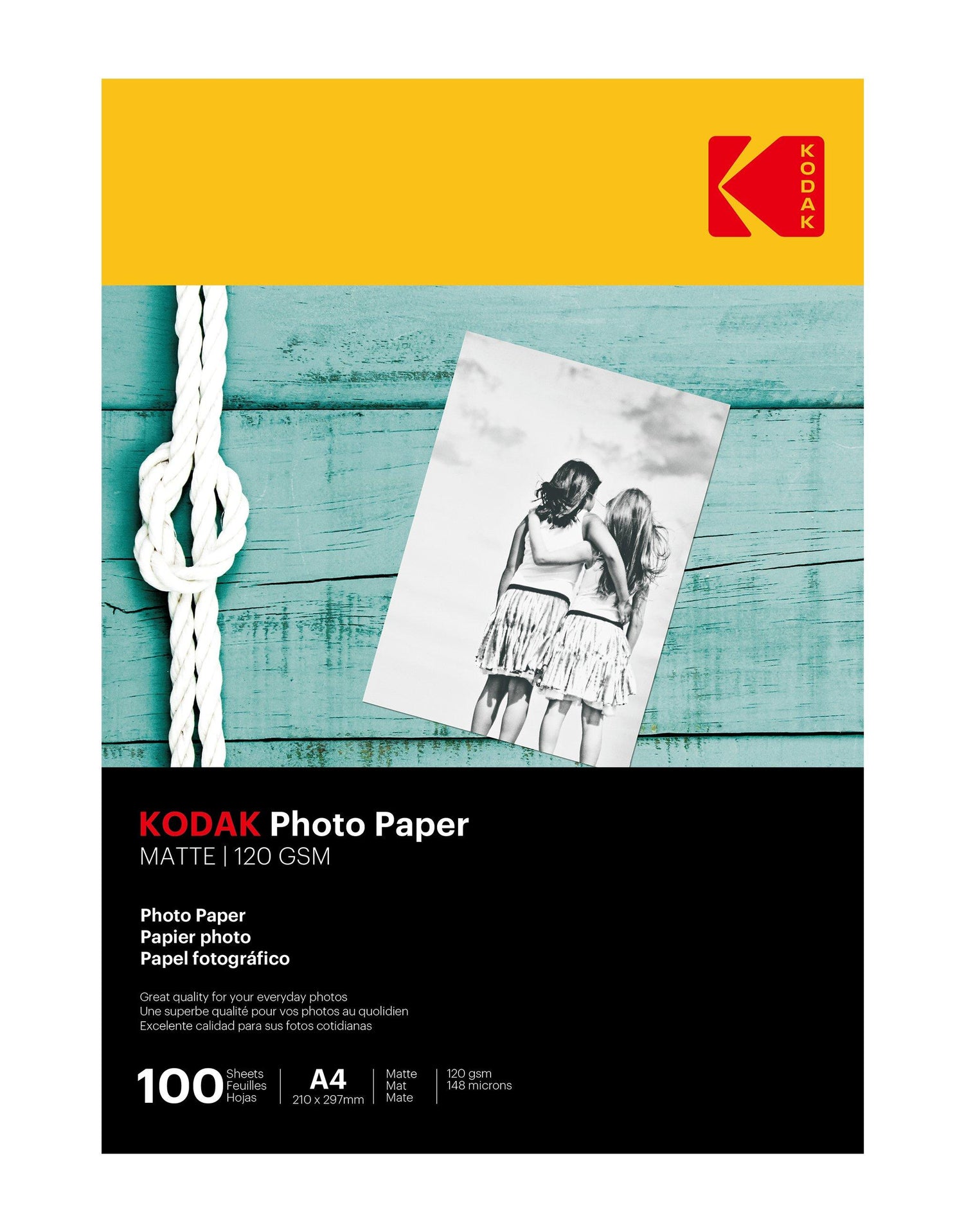 Photo Paper Kodak Matt 100 sheet 120g