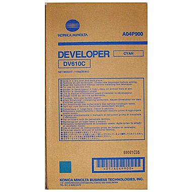Konica Minolta DEVELOPER Original Cyan DV-610C BH-C451/650/550/5501/6501/6000