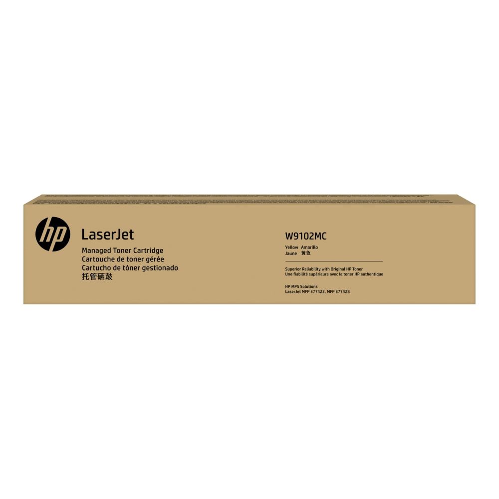 حبر HP LASERJET MANAGED الأصلي W9102MC أصفر متعدد الوظائف E77422 وE77428