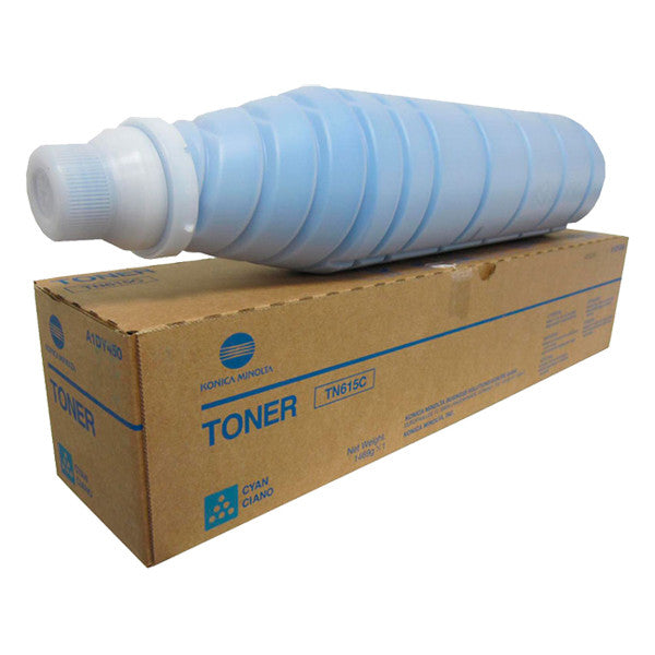 Konica Minolta Toner Original Cyan TN-615-C8000/C6000/C6500/C6501/C7000-