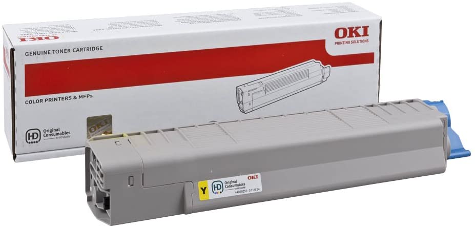 OKI Toner-YELLOW-MC861-44059261-10K