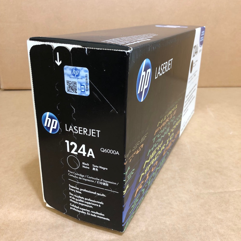 حبر HP الأصلي باللون الأسود Q6000A