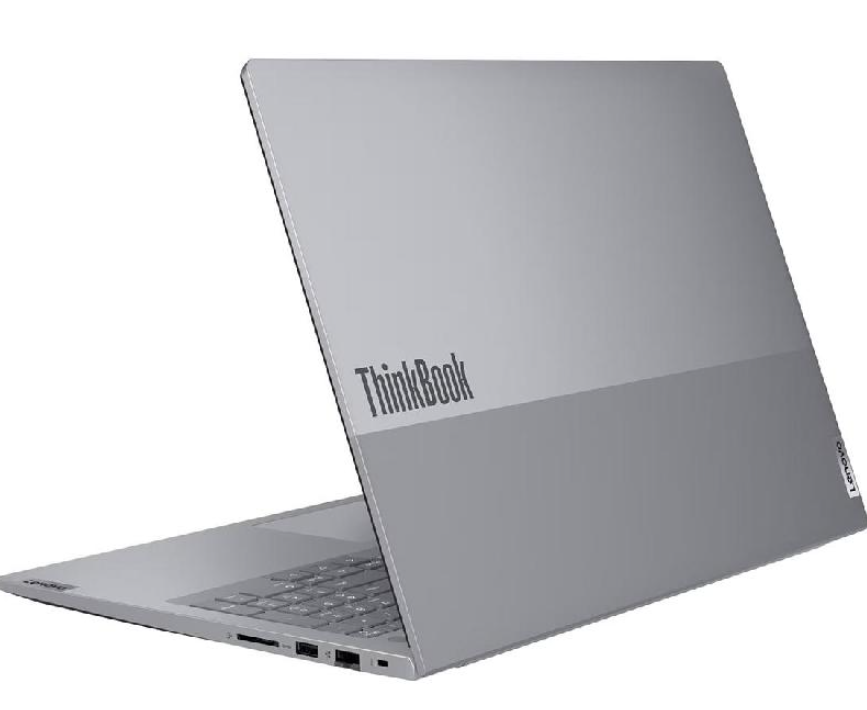 Lenovo ThinkBook 16-IAL Laptop – Intel Core i7-255H, 32GB DDR5, 1TB SSD, Integrated Intel ARC Graphics, 16" WUXGA Display, Windows 11 Pro – 21SK001BAD