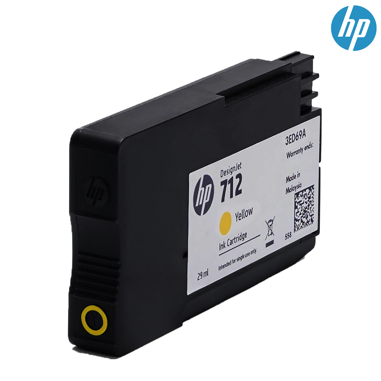 HP Ink Original Yellow 712/3ED69A DJ 29ML - S-Tech