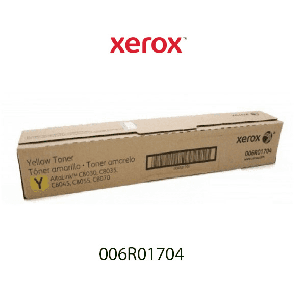 Xerox Toner Original Yellow 006R01704 C8045 C8030/8035/8055/8070