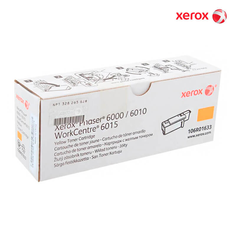 Xerox Toner Original Yellow 6000/6010/6015 106R01633