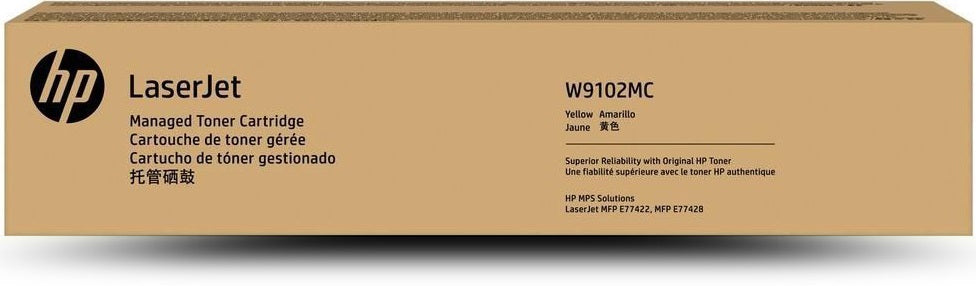 حبر HP LASERJET MANAGED الأصلي W9102MC أصفر متعدد الوظائف E77422 وE77428