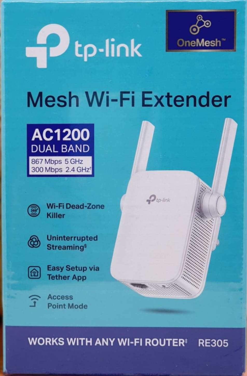 TP-Link RE305 AC1200 Wi-Fi Range Extender