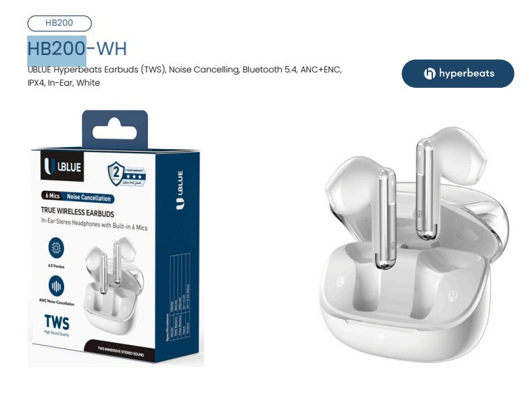 UBlue HyperBeats Earbuds (HB200)