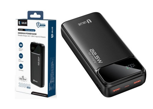 UBLUE Power Bank 20000mAh, Portable(PB002)