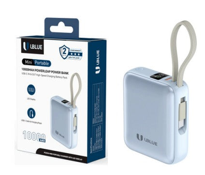 UBlue 35W Power Bank 10000mAh,Fast Charging(PB006-BLU)