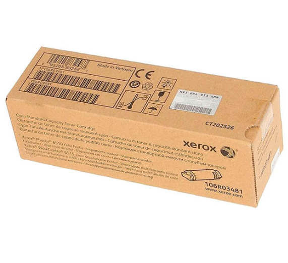 Xerox Toner Original Cyan 106R03481 STD-6510/6515