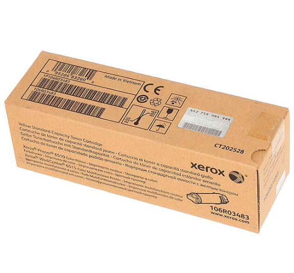 Xerox Toner Original Yellow 106R03483 STD-6510/6515