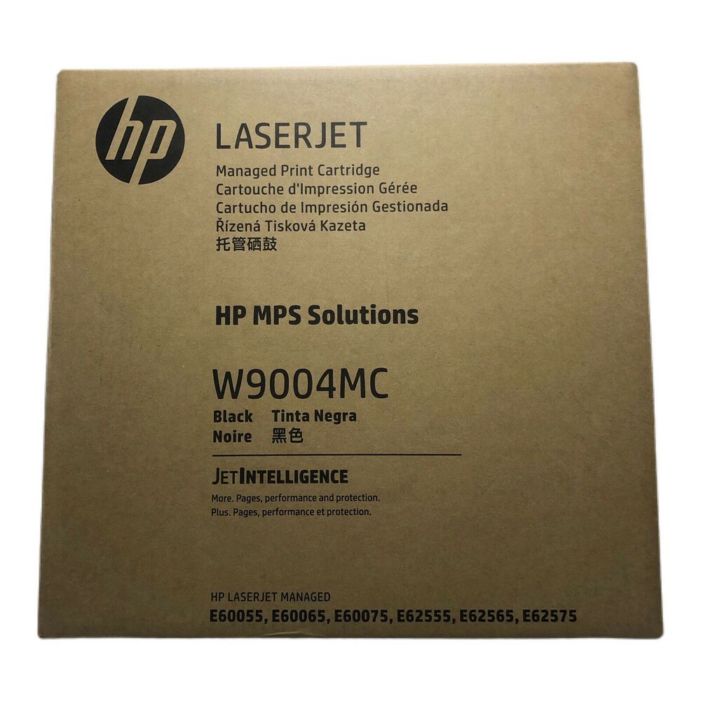 HP Toner Orginal Black W9004MC LaserJet E62665H