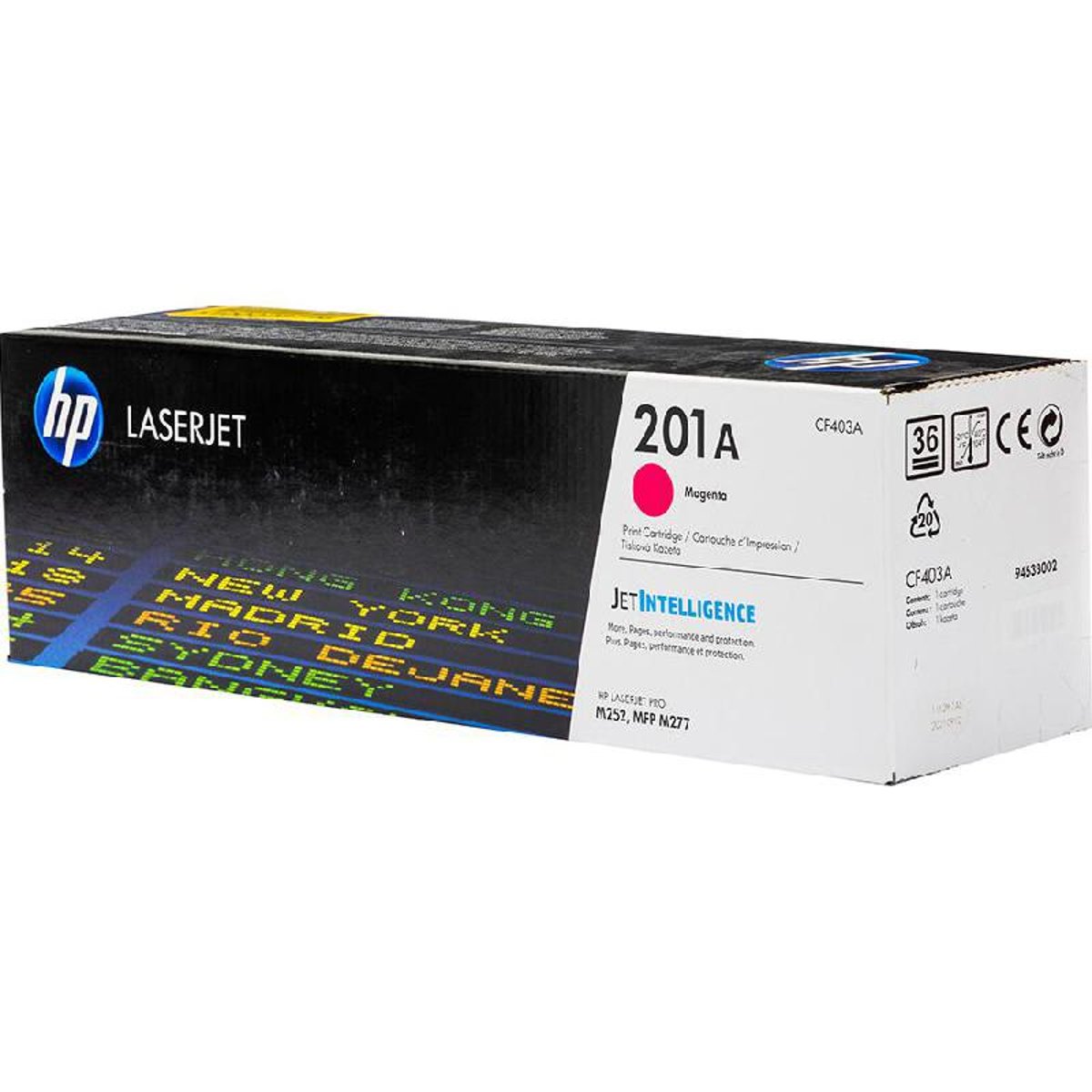 HP Toner Original 201A/CF403A Magenta M252/M277