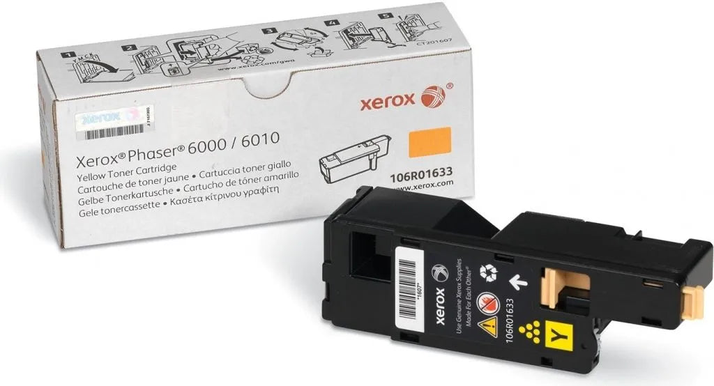 Xerox Toner Original Yellow 6000/6010/6015 106R01633