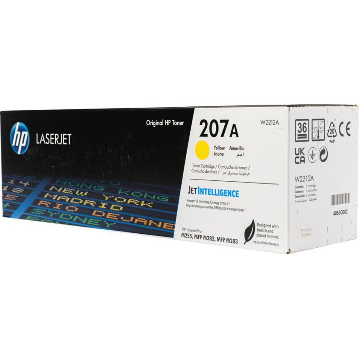 HP Toner Original 207A/W2212A YellowM255/M28/M283