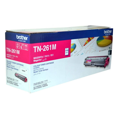 Brother Toner Original Magenta TN-261 HL-3150/3170/MFC-9140//9330CDW - S-Tech