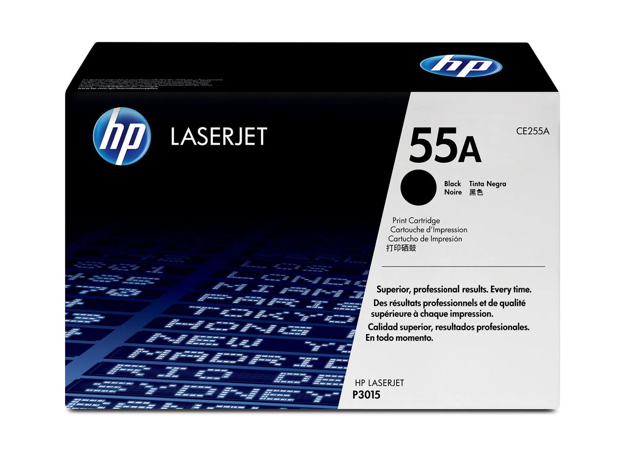 HP Toner Original Black 55A/CE255A P3015DN