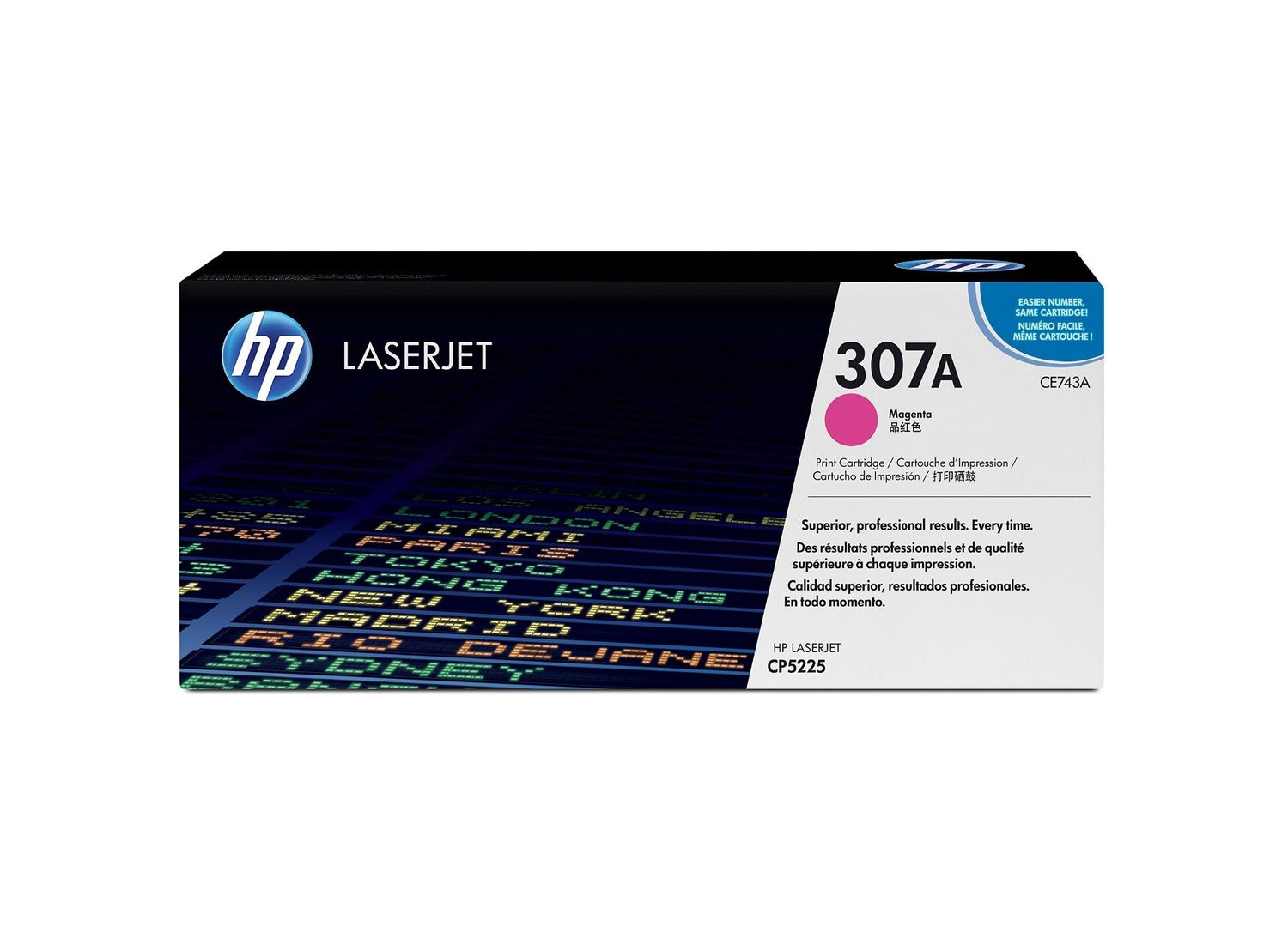 HP Toner Original 307A/CE743A Magenta LJ-5225