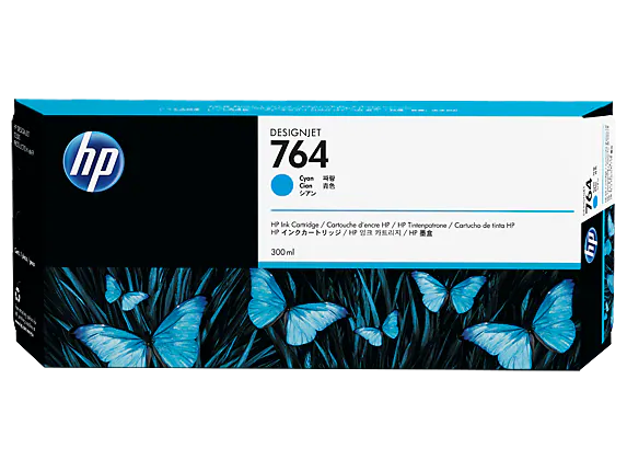 HP Ink Original Cyan 764/C1Q13A T3500/DESIGN JET