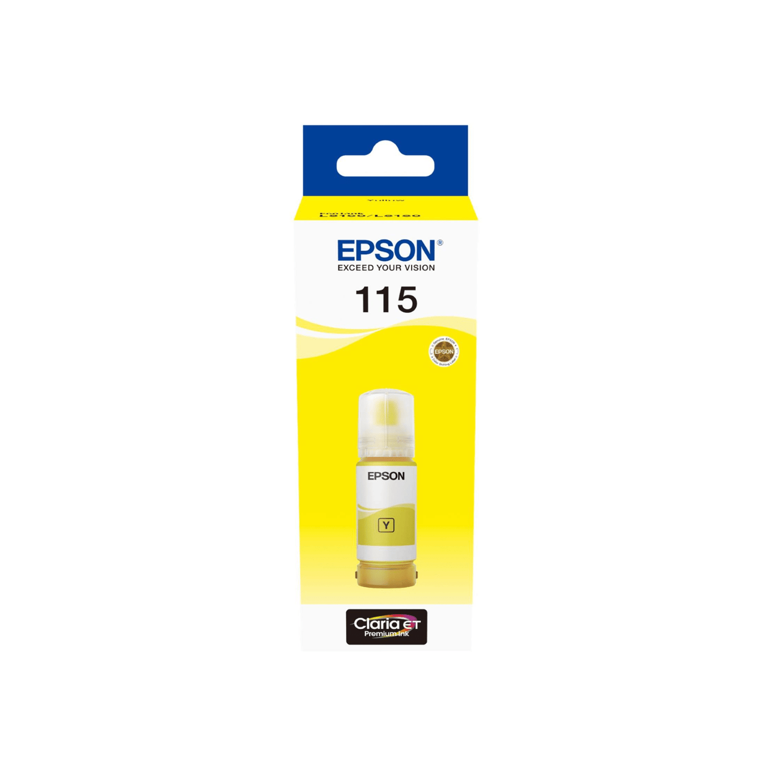 Epson Original Ink Yellow 115 C13T07D44A 70ml EcoTank L8160/L8180