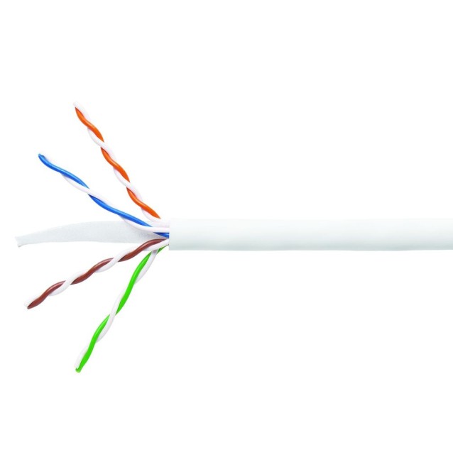 Systimax Cable CAT-7 (Roll 500m / 1640 ft) white jacket 4 pair