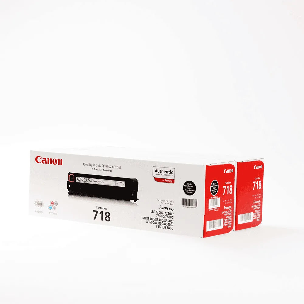 Canon Toner Original Black TYPE-718 LBP7200/MF8330C/7660C/8350C/8360C - S-Tech