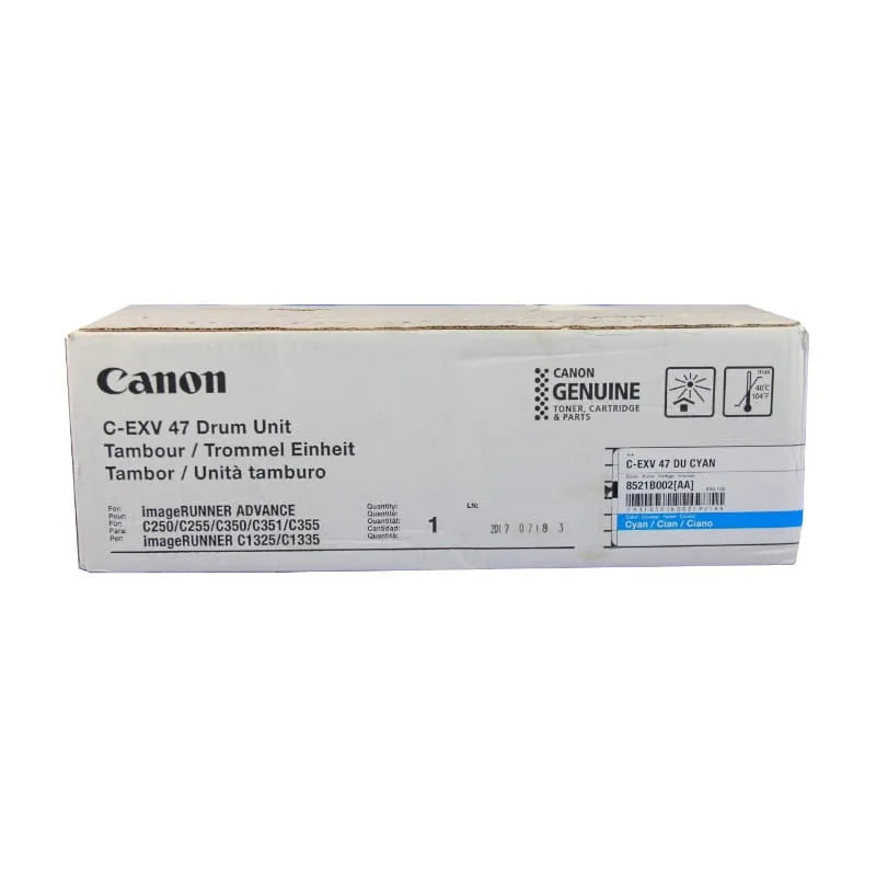وحدة الطبل Canon الأصلية سماوي C-EXV-47/8521B002AA IR-C250/351/255/350