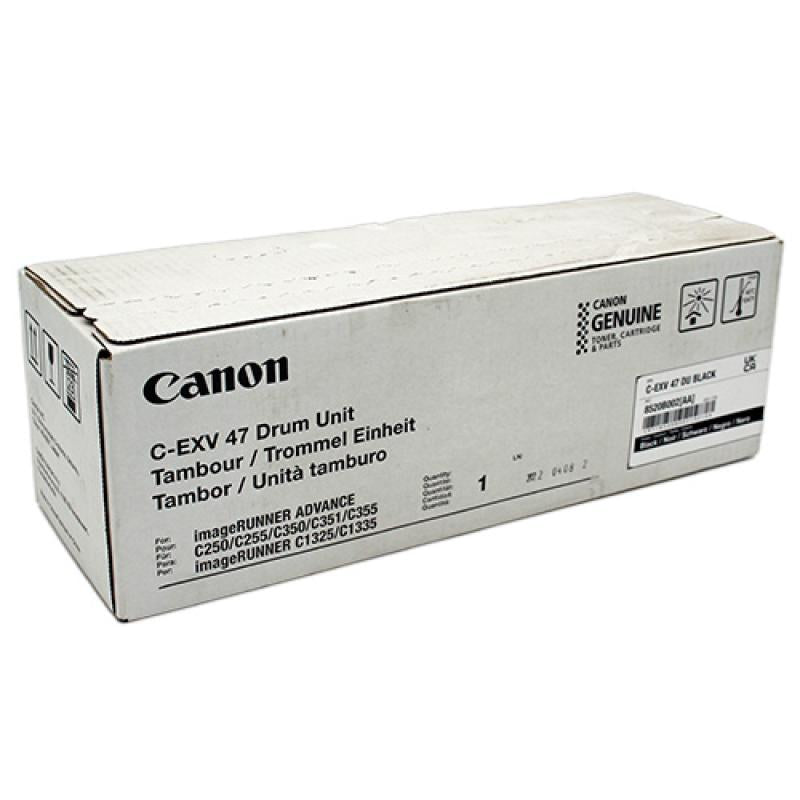 وحدة الطبل Canon الأصلية باللون الأسود C-EXV-47/8520B002AA IR-C250/351/255/350