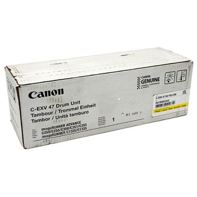 وحدة طبلة Canon الأصلية باللون الأصفر C-EXV-47/8523B002AA IR-C250/351/255/350