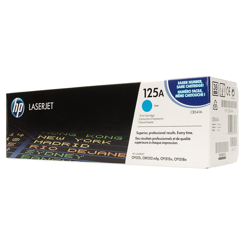 HP Toner Original 125A/CB541A Cyan CP-1215/1515/CM1312