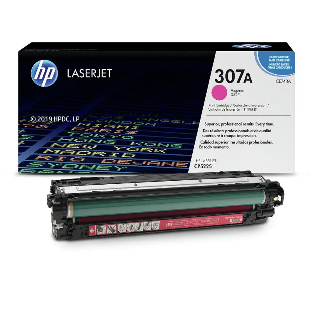 HP Toner Original 307A/CE743A Magenta LJ-5225
