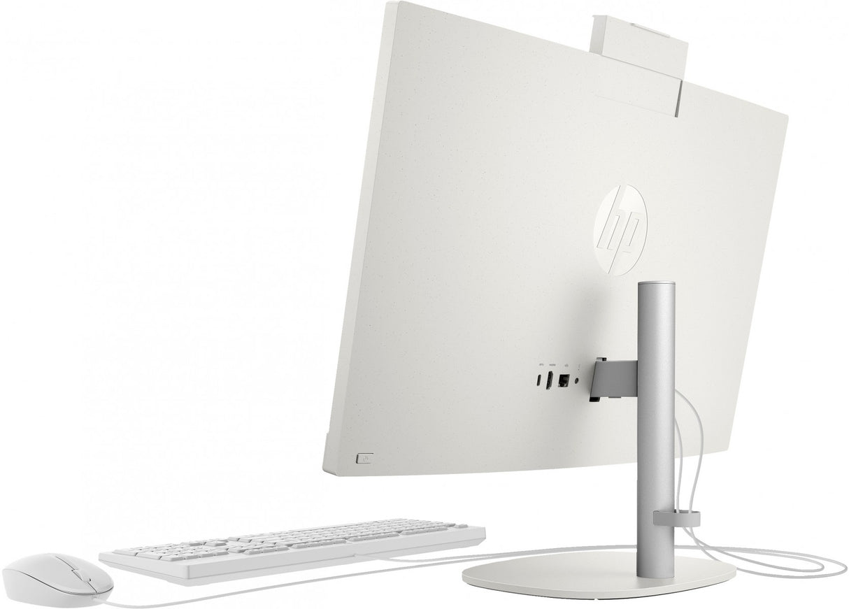 HP 240 G10 All-in-One PC – Core i7-1355U | 16GB RAM | 512GB SSD | 23.8" FHD IPS | FreeDOS | Snow White | 1-Year Warranty + 2-Year NBD Support