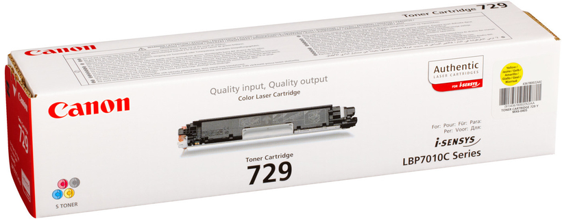 Canon Toner Original Yellow TYPE-729 LBP 7018/7010 - S-Tech