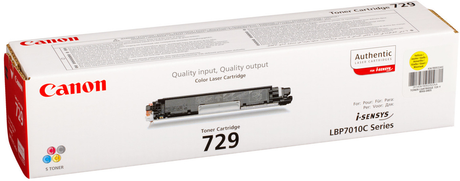 Canon Toner Original Yellow TYPE-729 LBP 7018/7010 - S-Tech