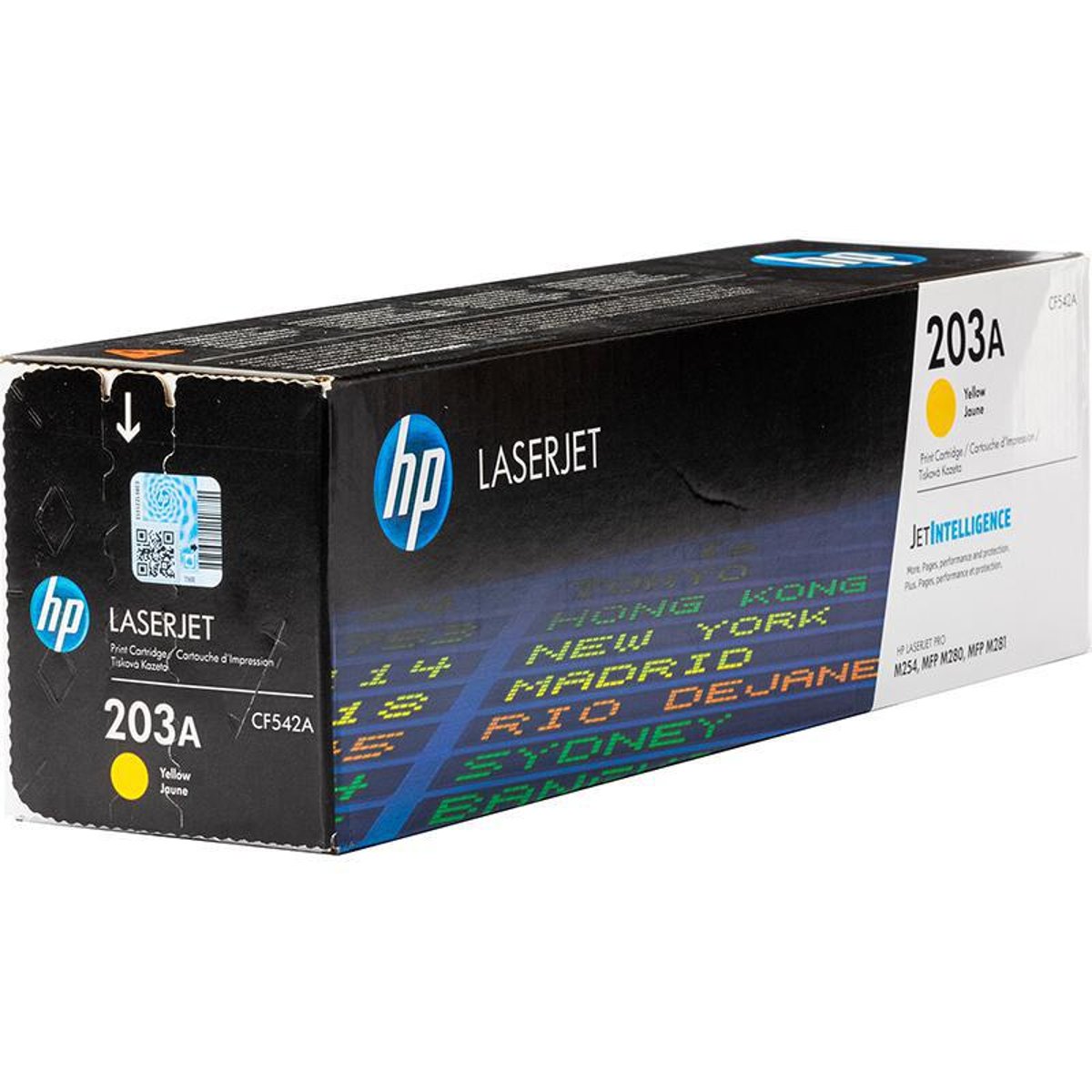 HP Toner Original 203A/CF542A Yellow M254/M280/M281