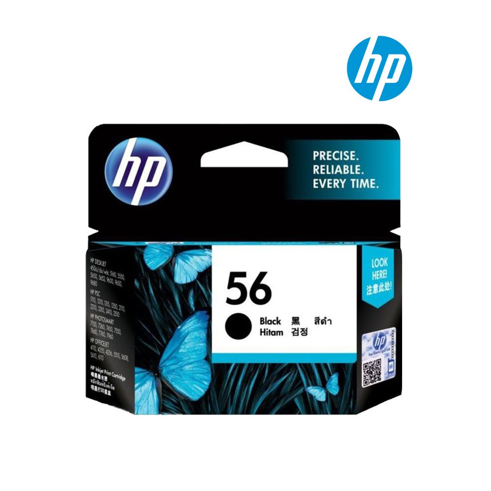 HP Ink Original Black 56/6656A
