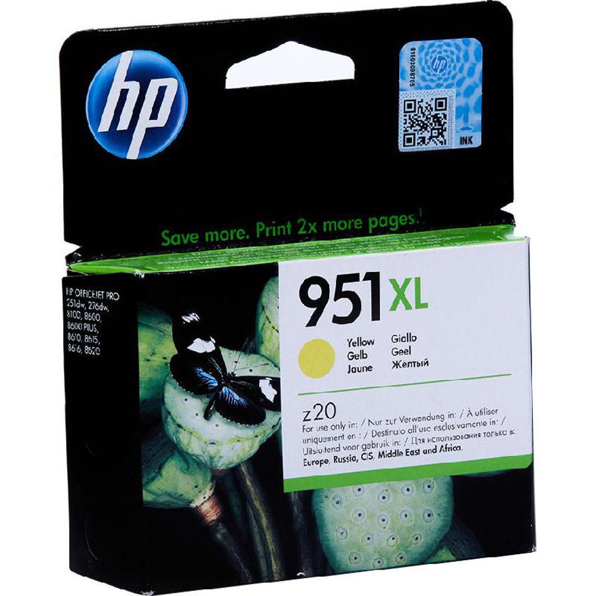 HP Ink Original Yellow 951XL/CN048AE 8610/8620