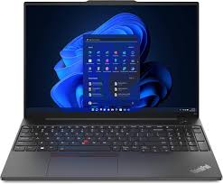 LENOVO ThinkPad E16 | 21SR0063AD | E16 Gen 3 (Intel) Ultra 7 255H, 16GB SO-DIMM DDR5-5600, 512GB SSD M.2 2242 , 1-year, Courier or Carry-in