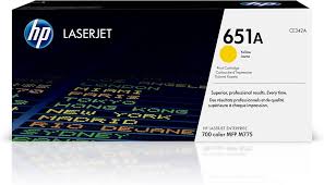 HP Toner Original Yellow 651A/CE342A M775