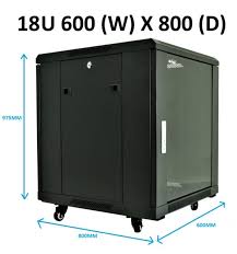 Non-Brand Server Rack Cabinet 18U 800X600