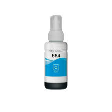 EPSON INK ORIGINAL CYAN T-6642 L100/L110/L120/L130/L132/L200/L210/L1455/L3050/L3060/L3070